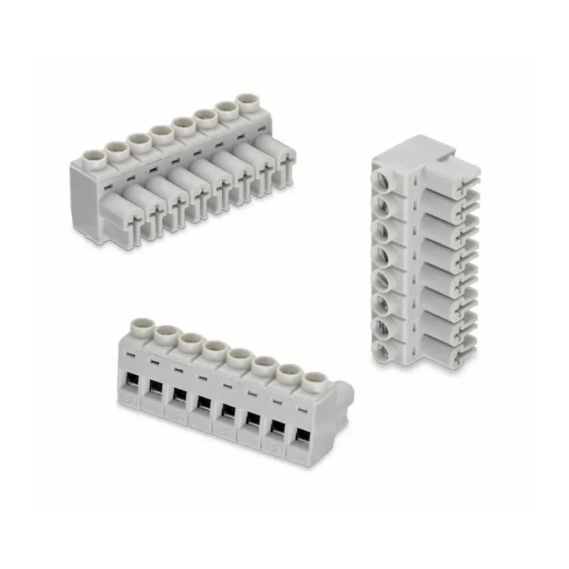 Wurth Elektronik 385 Series Pluggable Terminal Block 4-Contact 5 mm Pitch 1 Row 691385700004