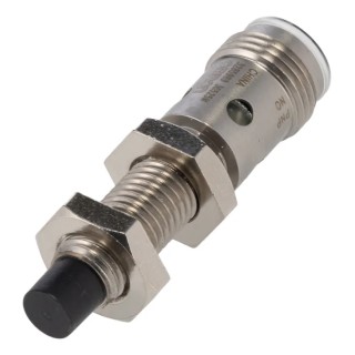 Omron Threaded Barrel Inductive Proximity Sensor M8 PNP 24V dc 4mm Detection 240V ac 32V dc 200mA E2A-S08KN04-M1-B1