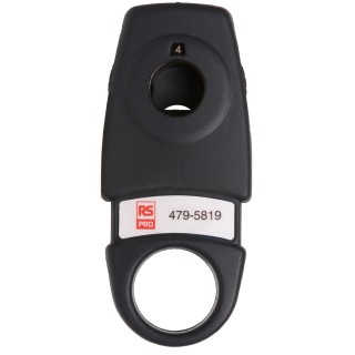 RS PRO Fibre Optic Multi-Core Insulated Wire Stripper 2.5 to 11 mm Stripping Range, 90.5mm Overall Length 479-5819