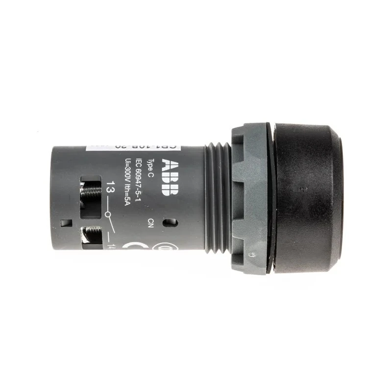 ABB Compact Series Push Button Switch Momentary Panel Mount 22 mm Cutout DPST IP69K 250V 240V 1SFA619100R1026 CP1-10B-20