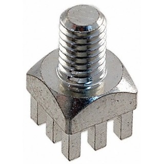 Wurth Elektronik Brass Screw Terminal, Vertical Orientation, 130A Current Capacity, M4 Screw Size, REDCUBE Series 7461096