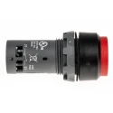 ABB Compact Series Push Button Switch, Momentary, Panel Mount, Red Round Actuator, 22 mm Cutout 1SFA619102R1071 CP3-10R-11