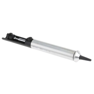 RS PRO Compact Mini Anti-Static Aluminium Desoldering Tool Hand Operated Solder Sucker 479-5904