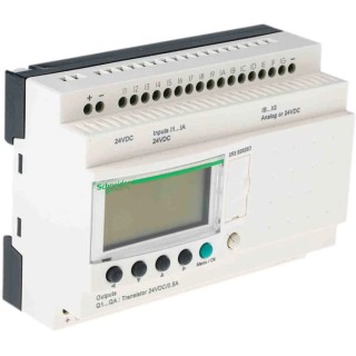 Schneider Electric Zelio Logic Series Logic Module 16-Input Analogue Input 10 Outputs Transistor Output SR3B262BD