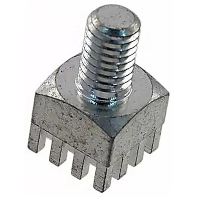 Wurth Elektronik Brass Screw Terminal, Vertical Orientation, 180A Current, 16 Legs, 4 Rows, M5 Screw Size, REDCUBE 7461383