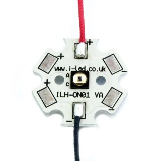 Intelligent LED Solutions OSLON Black PowerStar 850 nm IR LED Module PCB Surface Mount ILH-IW01-85ML-SC201-WIR200.