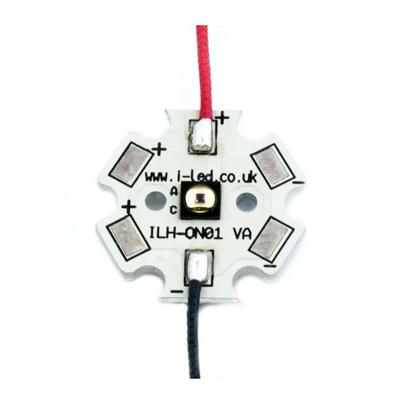 Intelligent LED Solutions OSLON Black PowerStar 850 nm IR LED Module PCB Surface Mount ILH-IW01-85ML-SC201-WIR200.