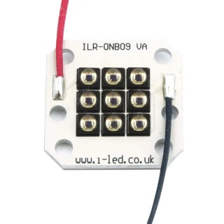 Intelligent LED Solutions OSLON Black PowerCluster 850 nm IR Cluster LED Lamp PCB Surface ILR-IO09-85ML-SC201-WIR200.