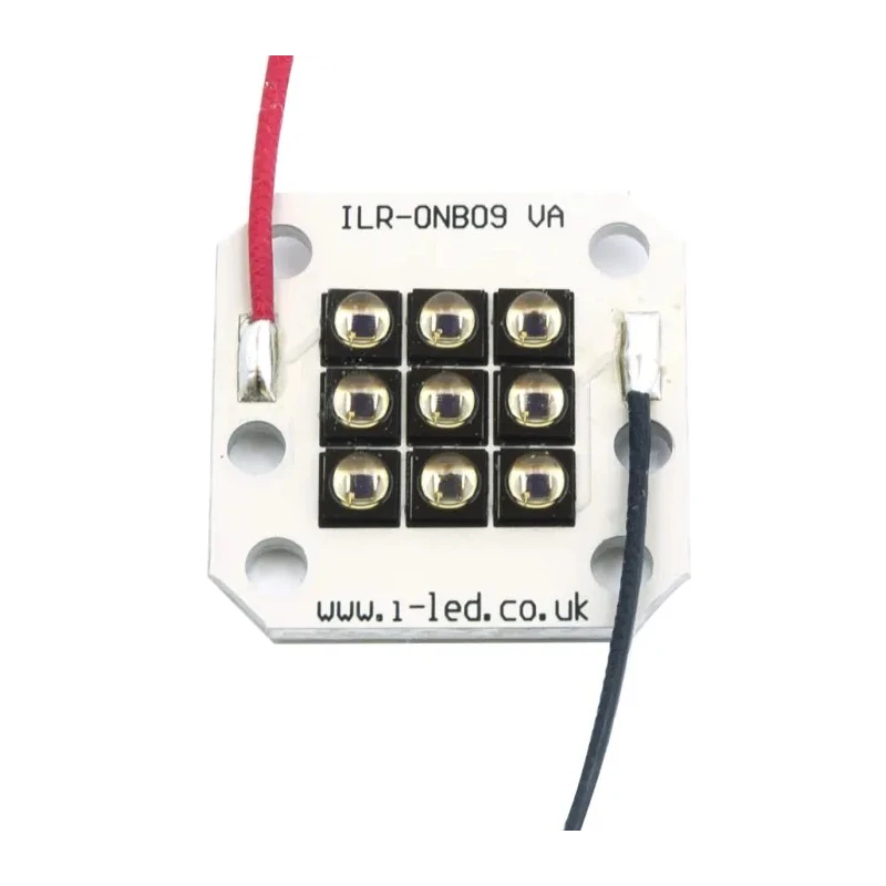Intelligent LED Solutions OSLON Black PowerCluster 850 nm IR Cluster LED Lamp PCB Surface ILR-IO09-85ML-SC201-WIR200.