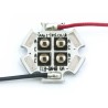 Intelligent LED Solutions OSLON Black PowerStar 850 nm IR LED Array PCB Surface Mount ILH-IO04-85ML-SC201-WIR200.