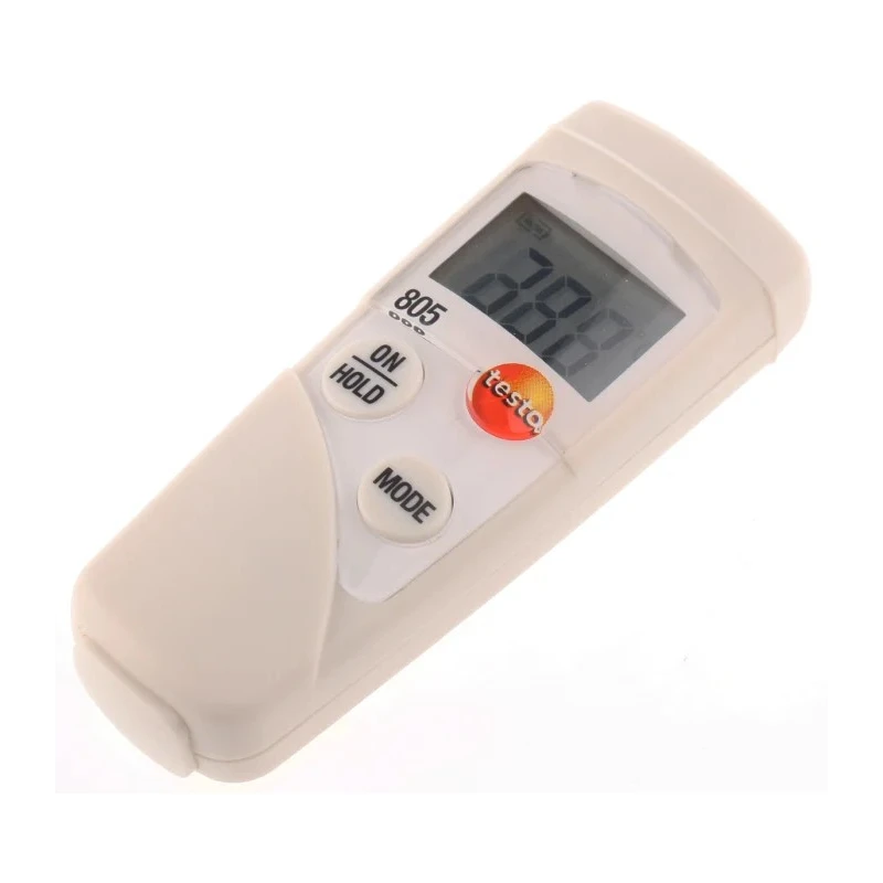Testo Compact Infrared Thermometer -25°C to 250°C, ±2% Accuracy, Adjustable Emissivity, Battery Powered 0563 8051