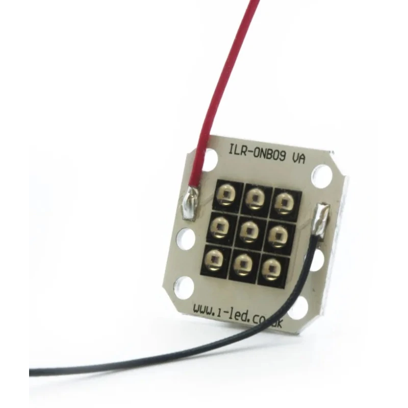 Intelligent LED Solutions OSLON Black PowerCluster 850 nm IR Cluster LED Lamp PCB Surface ILR-IW09-85ML-SC201-WIR200.
