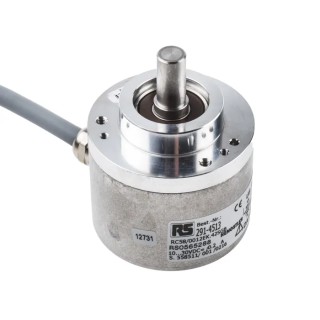 Hengstler Absolute Encoder AC58 Series 10V DC, 30V DC Supply, 10 mm Shaft Diameter, Clamp & Flange Mount RC58/0012EK.42SGB