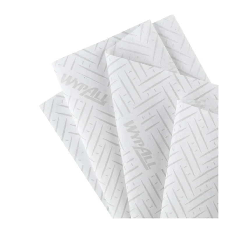 WYPALL General Clean Industrial Wiping Paper Roll 2 Ply, 380 Sheets, White Centrefeed, Model 7303