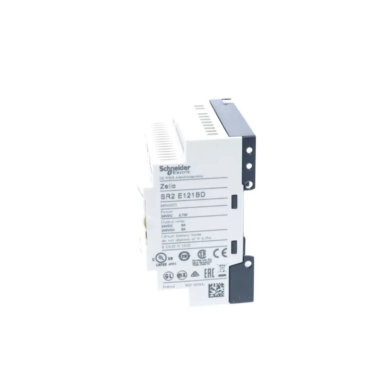 Schneider Electric Zelio Logic Series Logic Module 8-Input, Discrete and Analogue Input, 4 Relay Outputs, 24V DC SR2E121BD