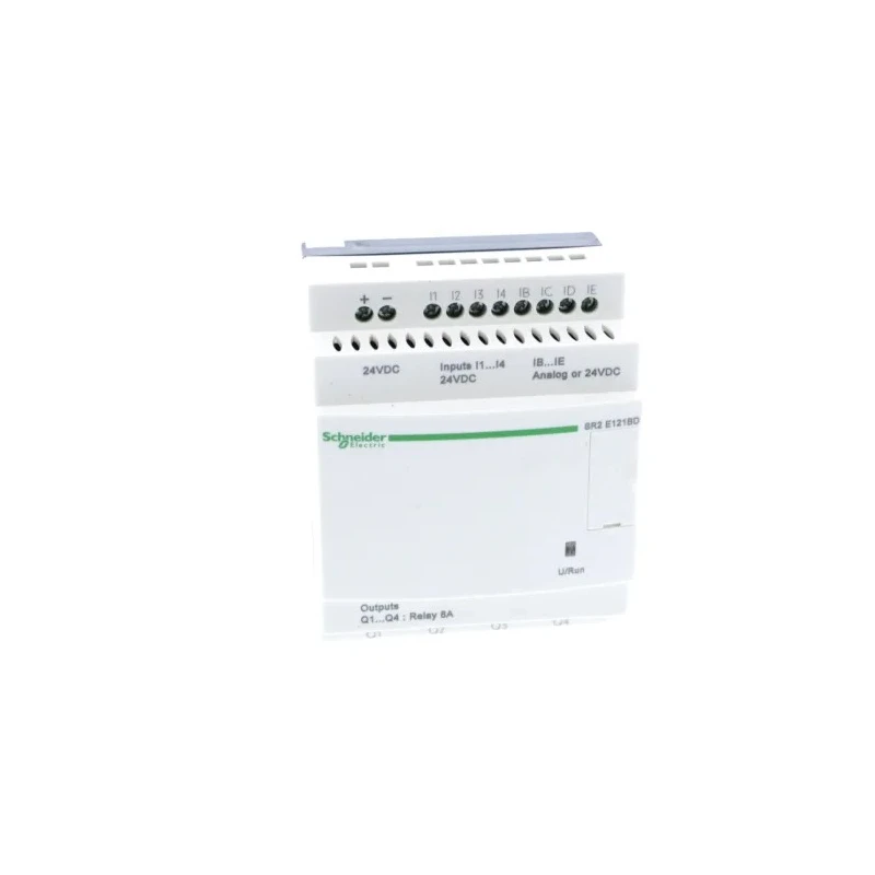 Schneider Electric Zelio Logic Series Logic Module 8-Input, Discrete and Analogue Input, 4 Relay Outputs, 24V DC SR2E121BD