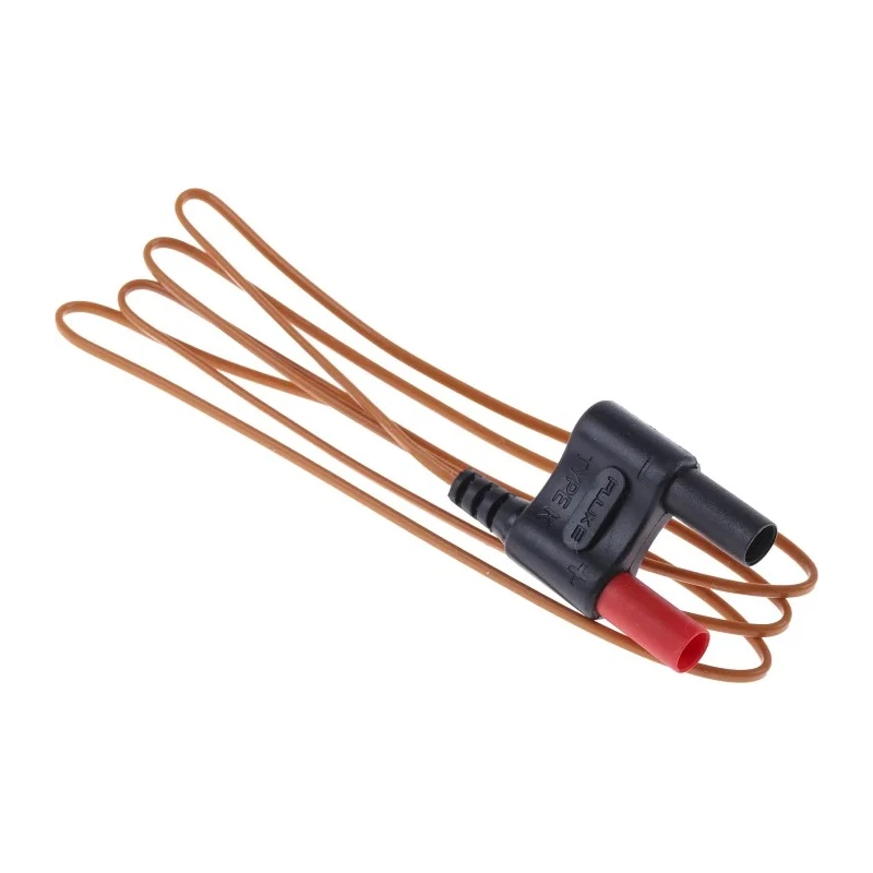 Fluke K K-Type Temperature Probe with 1m Cable, -40 to 260°C Measurement Range, 2% Accuracy 80BK-A