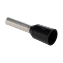 JST Insulated Crimp Bootlace Ferrule 8 mm Pin Length 1.7 mm Pin Diameter Black to 16 AWG Wire Size FTR1.5-8