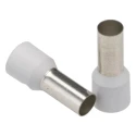 JST FWE Insulated Crimp Bootlace Ferrule 12 mm Pin Length 5.8 mm Pin Diameter White to 6 AWG Wire Size FWE16-12