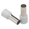 JST FWE Insulated Crimp Bootlace Ferrule 12 mm Pin Length 5.8 mm Pin Diameter White to 6 AWG Wire Size FWE16-12