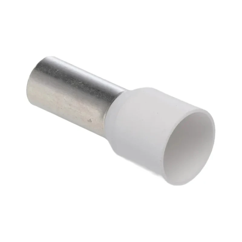 JST FWE Insulated Crimp Bootlace Ferrule 12 mm Pin Length 5.8 mm Pin Diameter White to 6 AWG Wire Size FWE16-12
