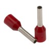 JST Insulated Crimp Bootlace Ferrule 1.4 mm Pin Diameter, 8 mm Pin Length, Red, 18 AWG FTR1-8