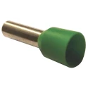 JST FWE Insulated Crimp Bootlace Ferrule 12 mm Pin Length 3.5 mm Pin Diameter Green to 10 AWG Wire Size FWE6-12
