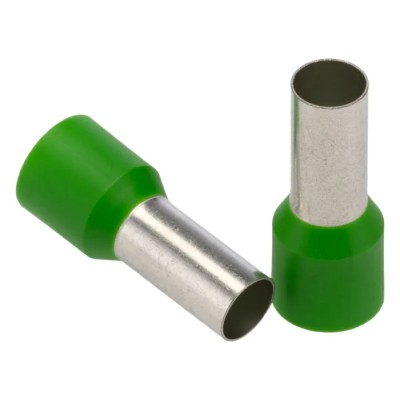 JST GWE Insulated Crimp Bootlace Ferrule 12mm Pin Length 5.8mm Pin Diameter Green 6 AWG Wire Size GWE16-12