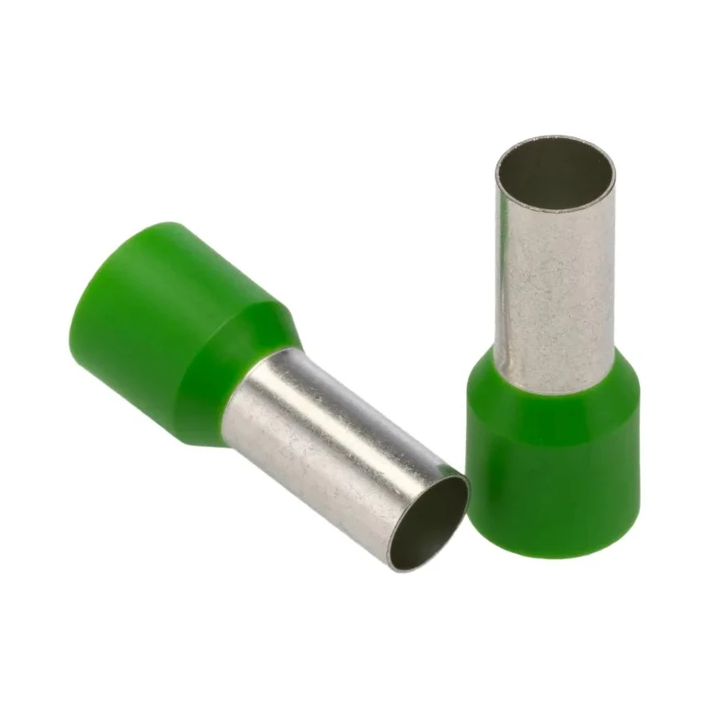 JST GWE Insulated Crimp Bootlace Ferrule 12mm Pin Length 5.8mm Pin Diameter Green 6 AWG Wire Size GWE16-12