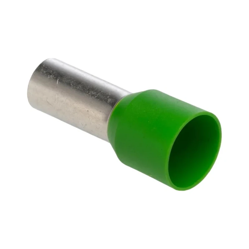 JST GWE Insulated Crimp Bootlace Ferrule 12mm Pin Length 5.8mm Pin Diameter Green 6 AWG Wire Size GWE16-12