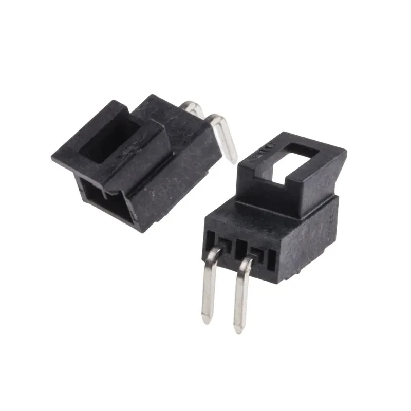 Molex Nano-Fit Series Right Angle Through Hole PCB Header, 2 Contacts, 2.5 mm Pitch, 1 Row, Shrouded 105313-1202