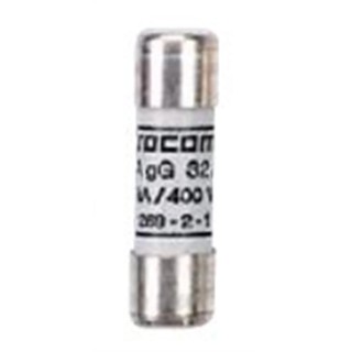 Socomec 32A Cartridge Fuse, 10 x 38 mm, 400V AC, gG Characteristics NFC-DIN Series 60120032