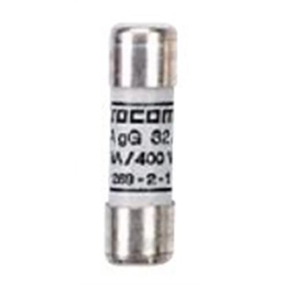 Socomec 32A Cartridge Fuse, 10 x 38 mm, 400V AC, gG Characteristics NFC-DIN Series 60120032
