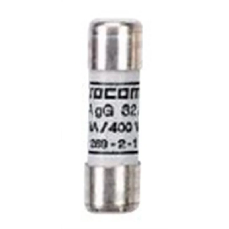 Socomec 32A Cartridge Fuse, 10 x 38 mm, 400V AC, gG Characteristics NFC-DIN Series 60120032