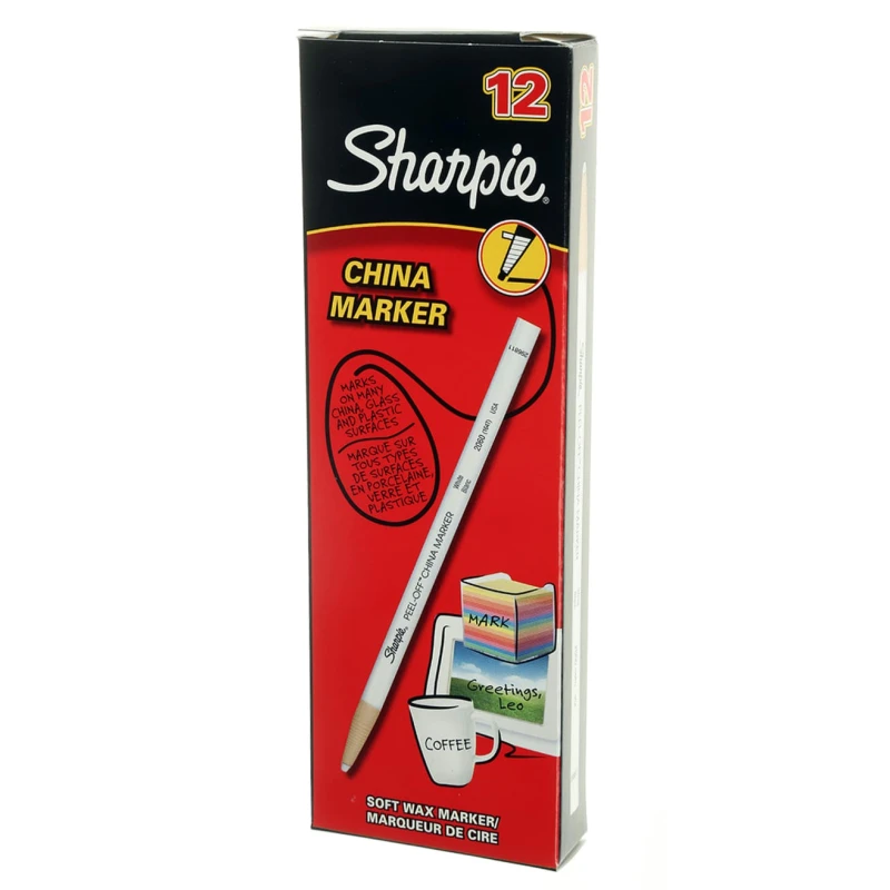 Sharpie White China Marker 12 Per Pack S0305061