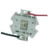 Intelligent LED Solutions UV LED 1-LEDs UV C 375 nm 180 mW 110° Dome Surface Mount ILH-XP01-S365-SC211-WIR200.