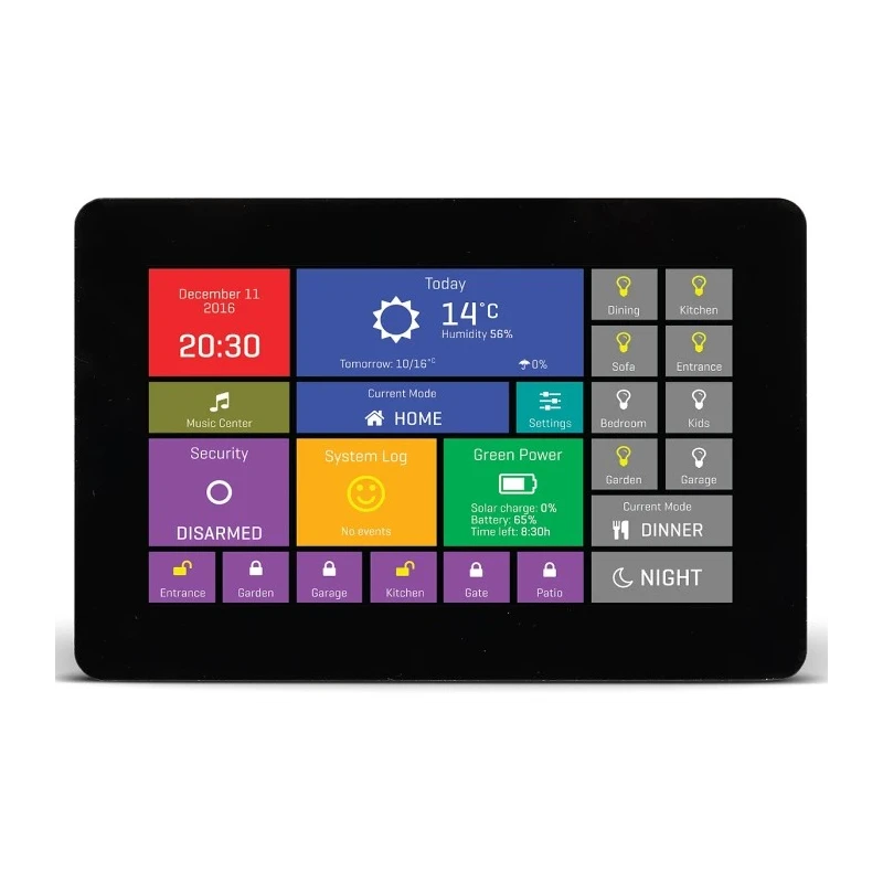 MikroElektronika Mikromedia HMI LCD Colour Display Touch Screen 4.3 in 480 x 272 pixel Capacitive MIKROE-2281