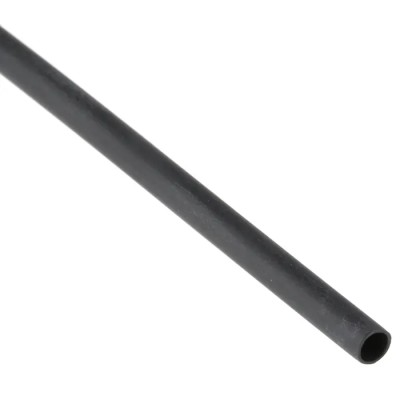 RS PRO Heat Shrink Tubing Black 3 mm Sleeve Diameter x 1.2 m Length 3:1 Shrink Ratio 481-1775