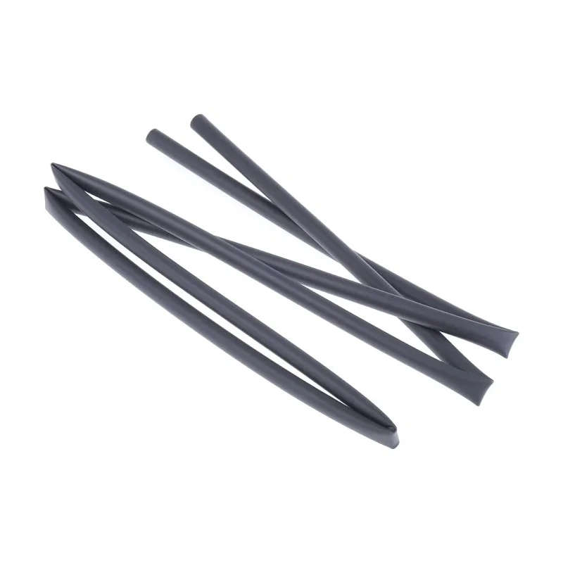 RS PRO Heat Shrink Tubing Black Polyolefin 6.4 mm Sleeve Diameter x 1.2 m Length 3:1 Ratio 481-1797
