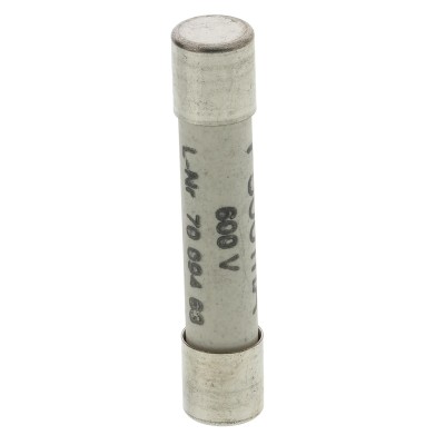Martindale 500mA 600V Multimeter Fuse Metal Body Diameter 6.35 mm Length 32 mm MTL1015
