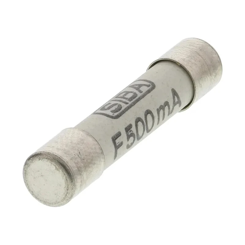 Martindale 500mA 600V Multimeter Fuse Metal Body Diameter 6.35 mm Length 32 mm MTL1015