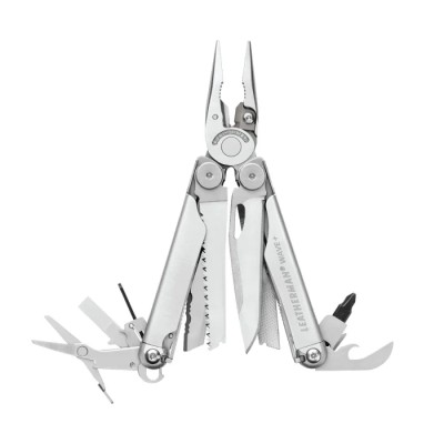 Leatherman Wave+ 18-Tool Multitool Knife, 160 mm Overall Length, 100 mm Closed Length, 241 g 832524