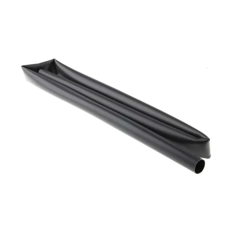 RS PRO Black Polyolefin Adhesive Lined Heat Shrink Tubing 24 mm Sleeve Diameter x 1.2m Length 3:1 Ratio 481-1832