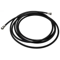 Radiall Coaxial Cable Assembly Male F Type to Male, 3 m Length, 75 Ω Impedance R284C0351069