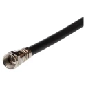 Radiall Coaxial Cable Assembly Male F Type to Male, 3 m Length, 75 Ω Impedance R284C0351069