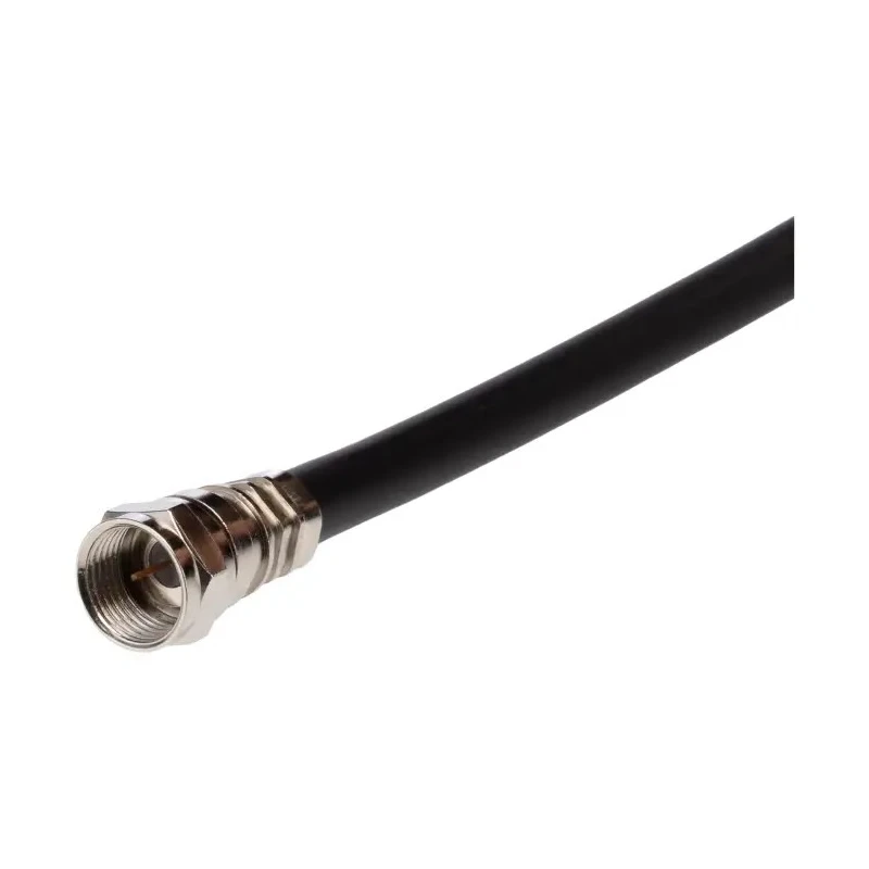Radiall Coaxial Cable Assembly Male F Type to Male, 3 m Length, 75 Ω Impedance R284C0351069