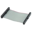 Samtec FFSD Series Flat Ribbon Cable 1.27 mm Pitch, 50 Conductors, Polyester Jacket, Grey FFSD-25-D-04.00-01-N