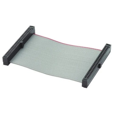 Samtec FFSD Series Flat Ribbon Cable 1.27 mm Pitch, 50 Conductors, Polyester Jacket, Grey FFSD-25-D-04.00-01-N