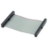 Samtec FFSD Series Flat Ribbon Cable 1.27 mm Pitch, 50 Conductors, Polyester Jacket, Grey FFSD-25-D-04.00-01-N