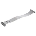 Samtec Flat Ribbon Cable 20 Conductors 1.27 mm Pitch 4 in Length PVC Jacket FFSD-10-D-04.00-01-N